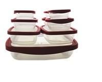 KIPER SET OF 10 CONTAINERS (4X0.18L) - أوعية للطبخ