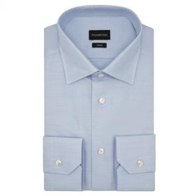 701030 9MS0JI : LS DRESS SHIRTS : E ZEGNA SARTORIA - قميص سادة كم طويل
