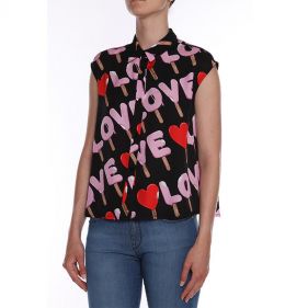 CFWCD17 00 T9964 : SHIRT: LOVE MOSCHINO:0017 - بلوزة SS