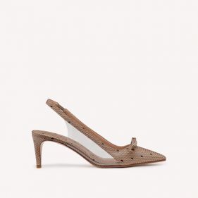 UQ2S0C04ECE : L.PUMP: RED VALENTINO - صنادل نسائية