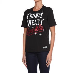 CFW4F15 2K M3876 : T.SHIRT: LOVE MOSCHINO - تي شيرت SS