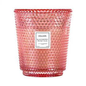 BLACKBERRY ROSE OUD 5-WICK HEARTH CANDLE  - شمعة بخمس فتلات برائحة عود ثمر العليق والورد