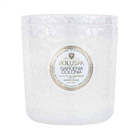 GARDENIA COLONIA LUXE CANDLE  - شمعة فاخرة برائحة الغردينيا