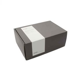 BOX FOR GIFT BOX  MEDIUM GREY  - صندوق هدايا رمادي اللون متوسط الحجم
