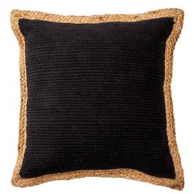 CUSHION CHINDI BLACK 50X50 - وسادة صينية باللون الأسود - حجم 50X50