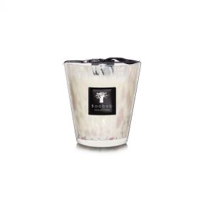 SCENTED CANDLE MAX 16 WHITE PEARLS - شمعة معطرة ماكس 16 اللؤلؤ الأبيض