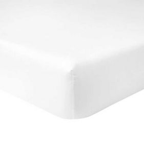 FLANDRE BLANC FITTED SHEET 200CMX200CM - ØºØ·Ø§Ø¡ Ù„Ø­Ø§Ù  FLANDRE Ù…ØºØ·Ø§Ø© Ø¨Ø§Ù„Ù„ÙˆÙ† Ø§Ù„Ø£Ø¨ÙŠØ¶