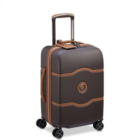 DELSEY CHATELET AIR 2.0 H 4DW CABIN TROL 55CM BROWN - Ø¯Ù„Ø³ÙŠ Ø´Ø§ØªÙ„ÙŠÙ‡ Ø§Ø± Ø­Ù‚ÙŠØ¨Ù‡ Ø¨Ø¹Ø¬Ù„Ø§Øª 55 Ø³Ù… Ù„ÙˆÙ† Ø¨Ù†ÙŠ