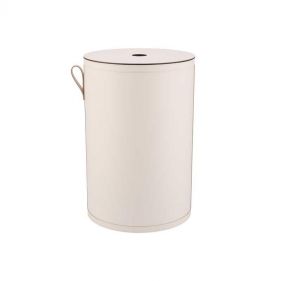 TALL ROUND BASKET RODA 40X H 60 CREAM - سلة مستديرة