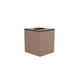 SQUARE TISSUE BOX 12.2X10.7X H 12.5 LIGHT BROWN - Ø¹Ù„Ø¨Ø© Ù…Ù†Ø§Ø¯ÙŠÙ„ Ù…Ø±Ø¨Ø¹Ø© Ø¨Ø­Ø¬Ù… 12.2 Ã— 10.7 Ã— Ø§Ø±ØªÙØ§Ø¹ 12.5 Ø³Ù… Ù„ÙˆÙ† Ø¨Ù†ÙŠ ÙØ§ØªØ­