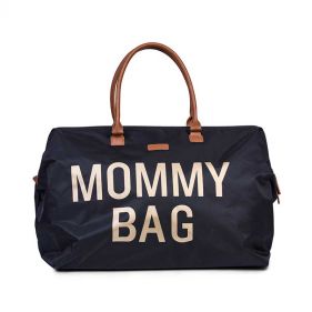CHILDHOME MOMMY BAG BIG BLACK GOLD - إكسسوارات