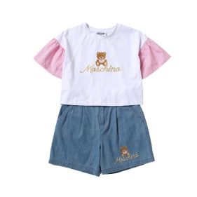 GIRL T-SHIRT + SHORTS - تي شيرت بنات + شورت