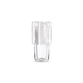 PRESS MEDIUM VASE CLEAR   - مزهرية