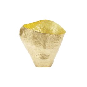 BASH VESSEL WIDE BRASS - الديكورات