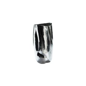 CLOUD VESSEL TALL SILVER - الديكورات