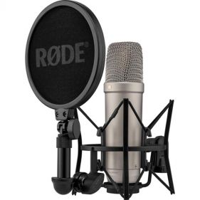 RODE NT1 5TH GENERATION LARGE-DIAPHRAGM CARDIOID CONDENSER XLR/USB MICROPHON - إكسسوارات الكاميرا