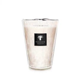 MAX 24 WHITE PEARLS - شمعة