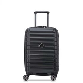 DELSEY SHADOW 5.0 H 4DW 55CM BLACK - ديلسي حقيبه بعجلات
