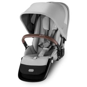 GAZELLE S SEAT SLV FRAME GREY  EXTRA SEAT  - عربة أطفال