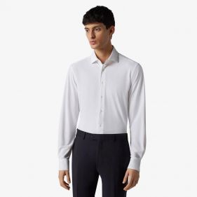 SHIRT - قميص سادة كم طويل