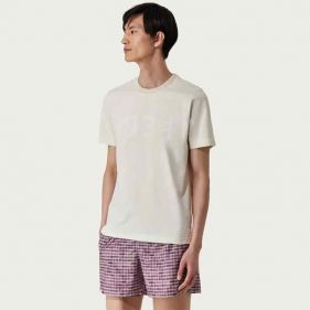 JERSEY  - قميص سادة كم طويل  