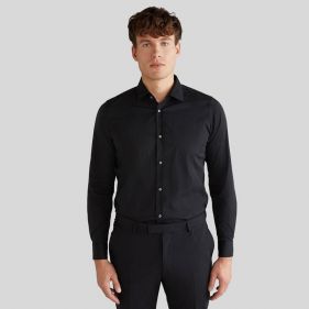 SHIRT LS - قميص سادة كم طويل