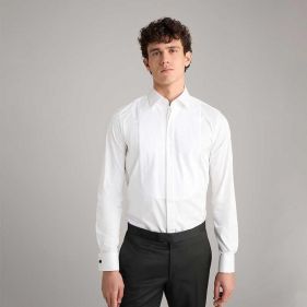 SHIRT LS - قميص سادة كم طويل