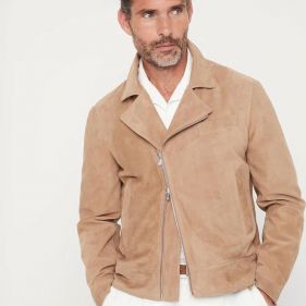 LEATHER JACKET  - جاكيت غير رسمي