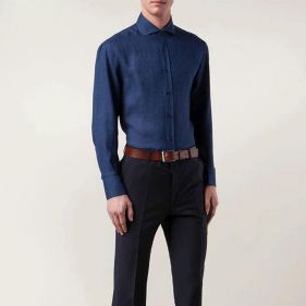 SHIRT  - قميص سادة كم طويل