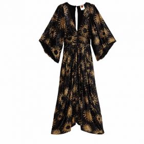 SEQUIN MAXI DRESS  - فستان