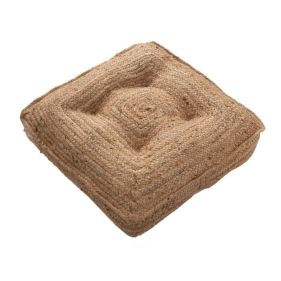 JUTE FLOOR CUSHION 60 X 60 X 10 - مخدات