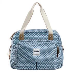 GENEVA II CHANGING BAG PLAY PRINT BLUE - إكسسوارات
