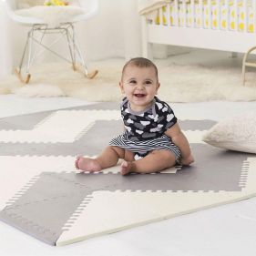Playspot Geo Floor Tiles Grey And Cream - إكسسوارات