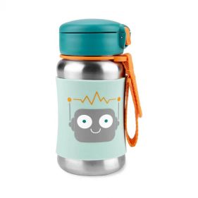 Spark Style Ss Straw Bottle Robot - زجاجة رضاعة