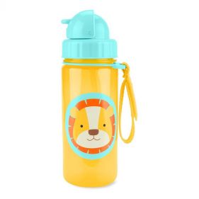Zoo Straw Bottle Lion - زجاجة رضاعة