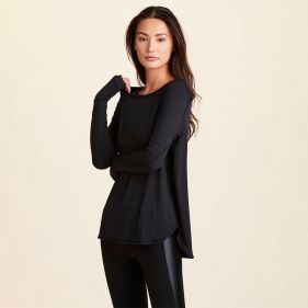 FRACTAL RAGLAN LONG SLEEVE TEE - بلوزة قطنية رياضية