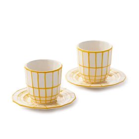 ESPRESSO DIGI YELLOW SET 2 - أكواب