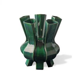 VASE PUYI GREEN - مزهرية