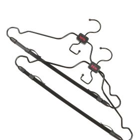 HANGER 2 PER SET BLACK OS - إكسسوارات سفر