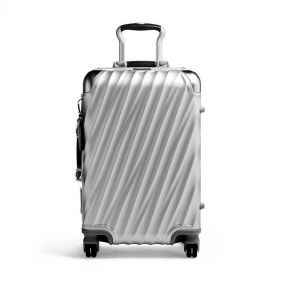 19 DEGREE ALUMINUM INTERNATIONAL CARRY ON SILVER OS
