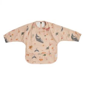 SLEEVED BIB  OCEAN FRIENDS  - مريلة