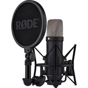 RODE NT1 5TH GENERATION LARGE-DIAPHRAGM CARDIOID CONDENSER XLR/USB MICROPHON - إكسسوارات الكاميرا