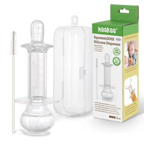 NEW - SQUEEZIEDOSE SILICONE MEDICINE DISPENSER - ?????