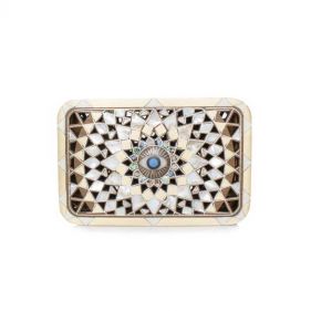 MANDALA : SARAHS BAG : GOLD : OS - ديلسي حقيبة صغيرة محمولة باليد