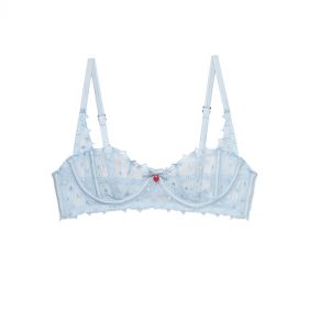 LOVE LOCK EMBROIDERY BALCONETTE  - صدرية ذات سلك داخلي