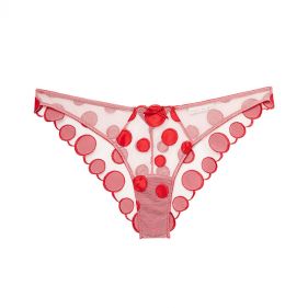 POLKA DOT EMBROIDERY CHEEKY  - سروال داخلي
