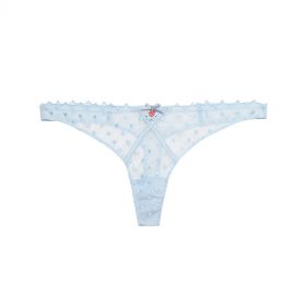 LOVE LOCK EMBROIDERY THONG  - سروال داخلي