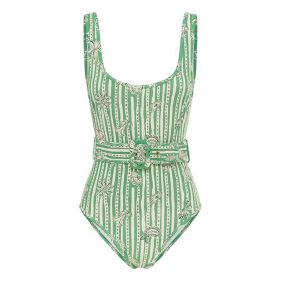 LULA BELTED ONE PIECE - مايوه قطعة واحدة