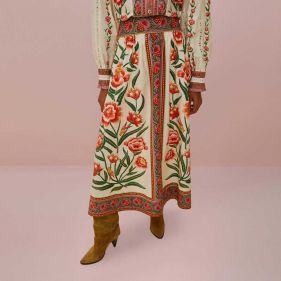 MIDI SKIRT  - تنورة