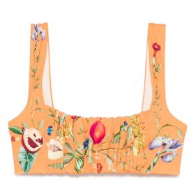 FLORES BALCONETTE TOP - توب